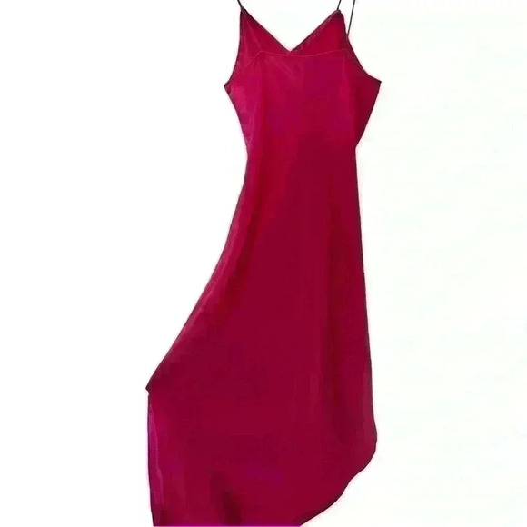 Vintage Berry Colored Maxi Slip - Picture 7 of 7